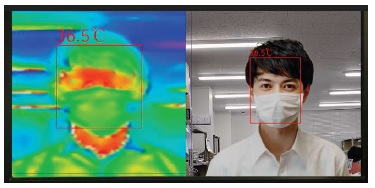 誤差±0.5℃の高精度検知